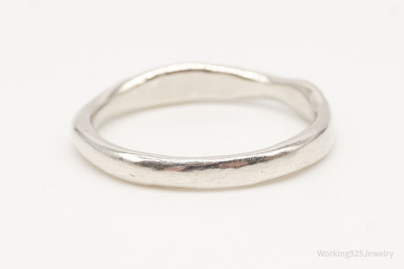 Vintage "Drew" Name Sterling Silver Ring - Size 1… - image 7