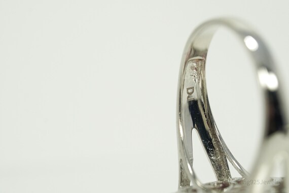 Designer Lab Ruby & Cubic Zirconia Sterling Silve… - image 6