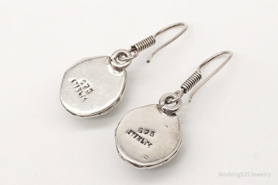 Vintage Native American Unsigned Opal Sterling Si… - image 7