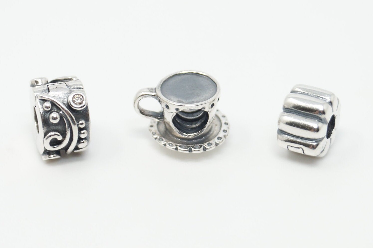 Authentic Designer Pandora ALE Sterling Silver Charm Lot Etsy