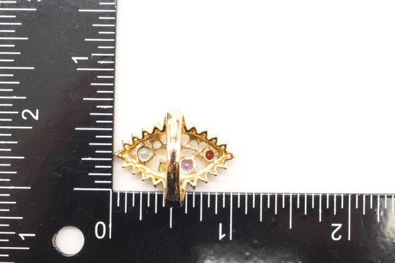 Designer Ross Simons Multi Gem Gold Vermeil Sterl… - image 7