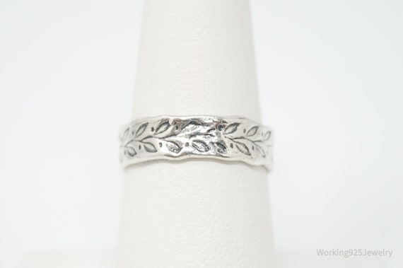 Vintage Designer Didae Leaf Vine Sterling Silver … - image 2