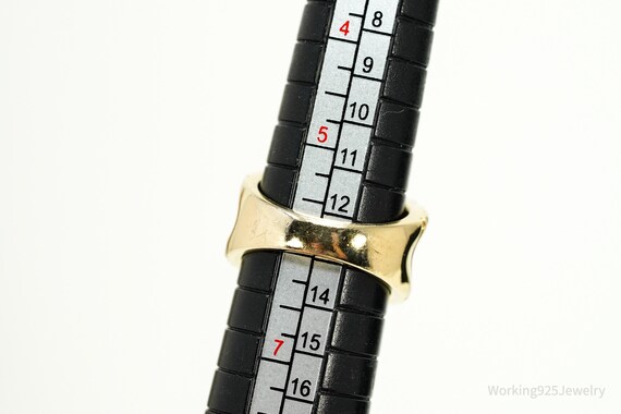 VTG Designer Ross Simons Ruby Gold Over Sterling … - image 10