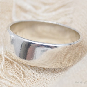 Anello vintage in argento sterling con ciondolo a forma di Carolyn Pollack, nativo americano - Misura 6