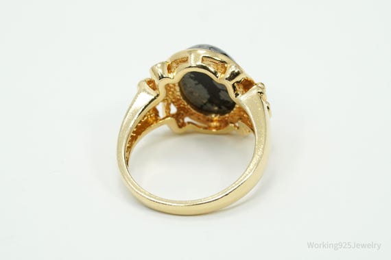 Designer Ross Simons Snowflake Obsidian Gold Over… - image 7