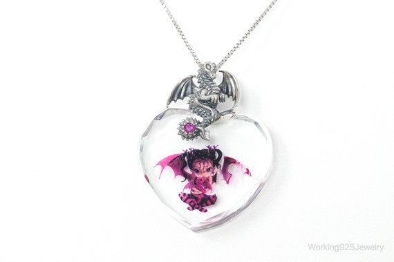 Bradford exchange heart necklace sale