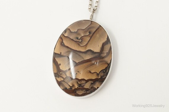 Vintage Unsigned Native American Large Picture Ja… - image 5