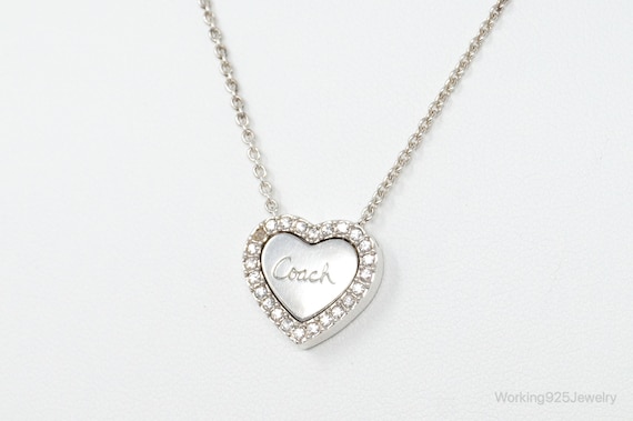 Coach silver necklace - Gem