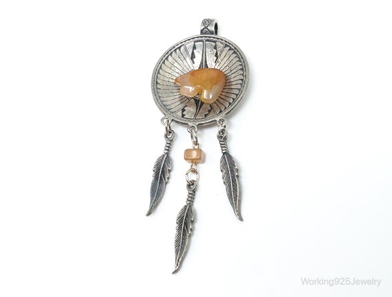 Fruit Jam Agate Vintage Native American Navajo Sterling Silver Bracelet Fruit Jam Agate Vintage Native American Navajo Sterling Silver Bracelet