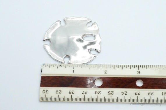 Designer RLM Studio Large Sand Dollar Sterling Si… - image 8