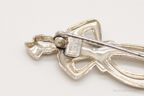 Charme Breloque Popeye Marin Dansant En Argent Sterling 925 - Vintage - 2.0g