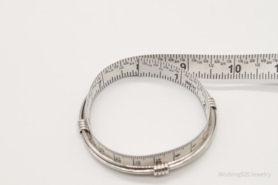 Designer BA Suarti Sterling Silver Bangle Bracelet - image 8