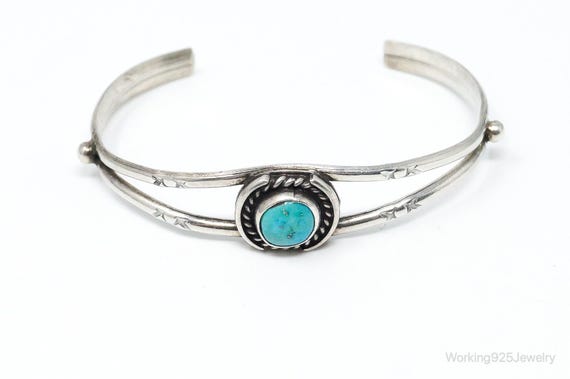 10x Intricate! Vintage Native American Navajo Sterling Silver Wide Watch Bracelet 10x Intricate! Vintage Native American Navajo Sterling Silver Wide Watch Bracelet