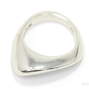 Birks Modernist Style Sterling Silver Ring - Size 5.75