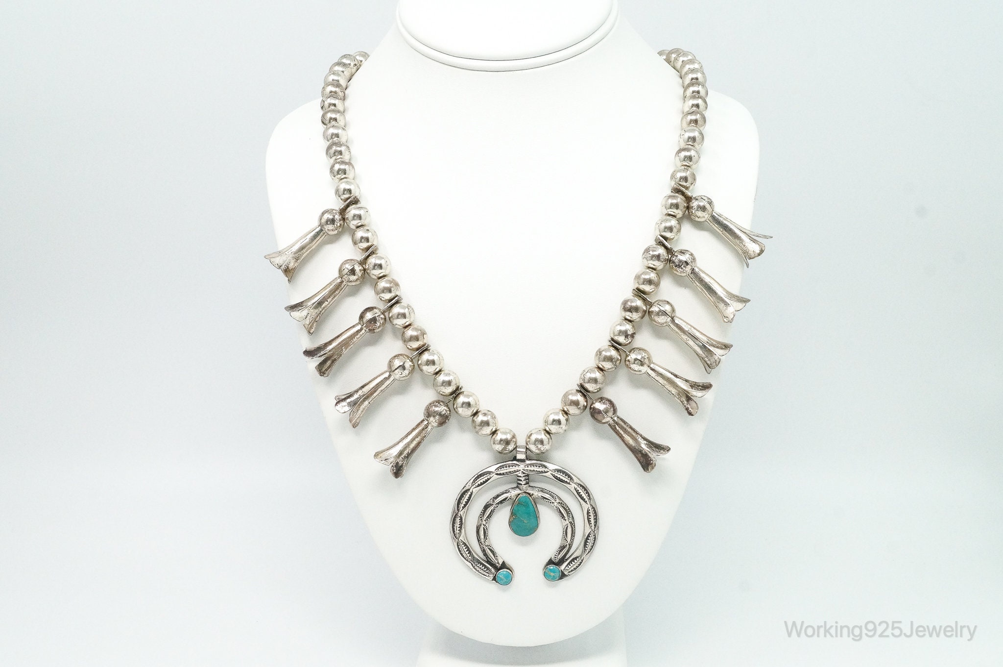 How to clean a squash blossom necklace shop