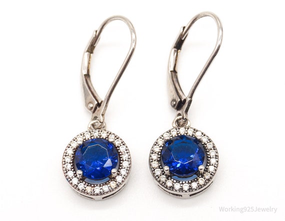 Vintage Designer IBB Lab Sapphire Cubic Zirconia S