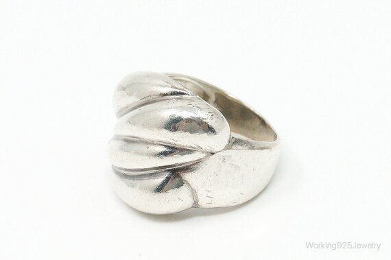 Vintage Retro Sterling Silver Ring Size 6 - image 3