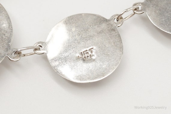 Vintage JGT Bali Sterling Silver Necklace - image 6