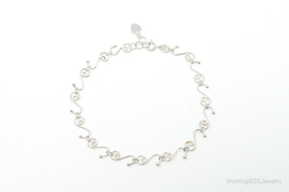 Designer Silpada Sterling Silver Anklet Etsy