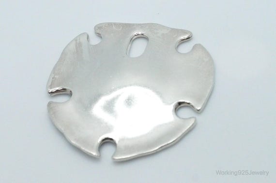 Designer RLM Studio Large Sand Dollar Sterling Si… - image 3