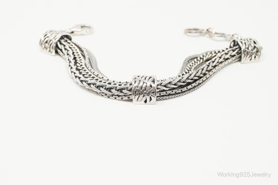Designer Silpada Sterling Silver Balinese Style C… - image 3