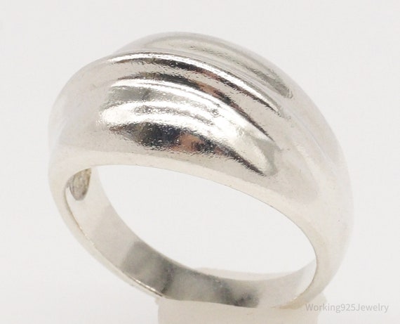 999 925 Silver Ring, Silver, Finger Silver Ring. : Amazon.de: Fashion