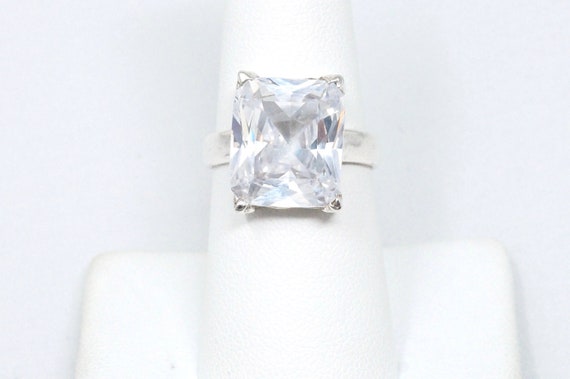 Vintage  Roaring 20's Style Large Cubic Zirconia … - image 1