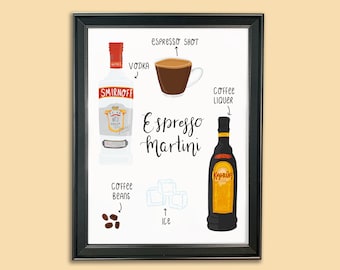 Espresso Martini Print