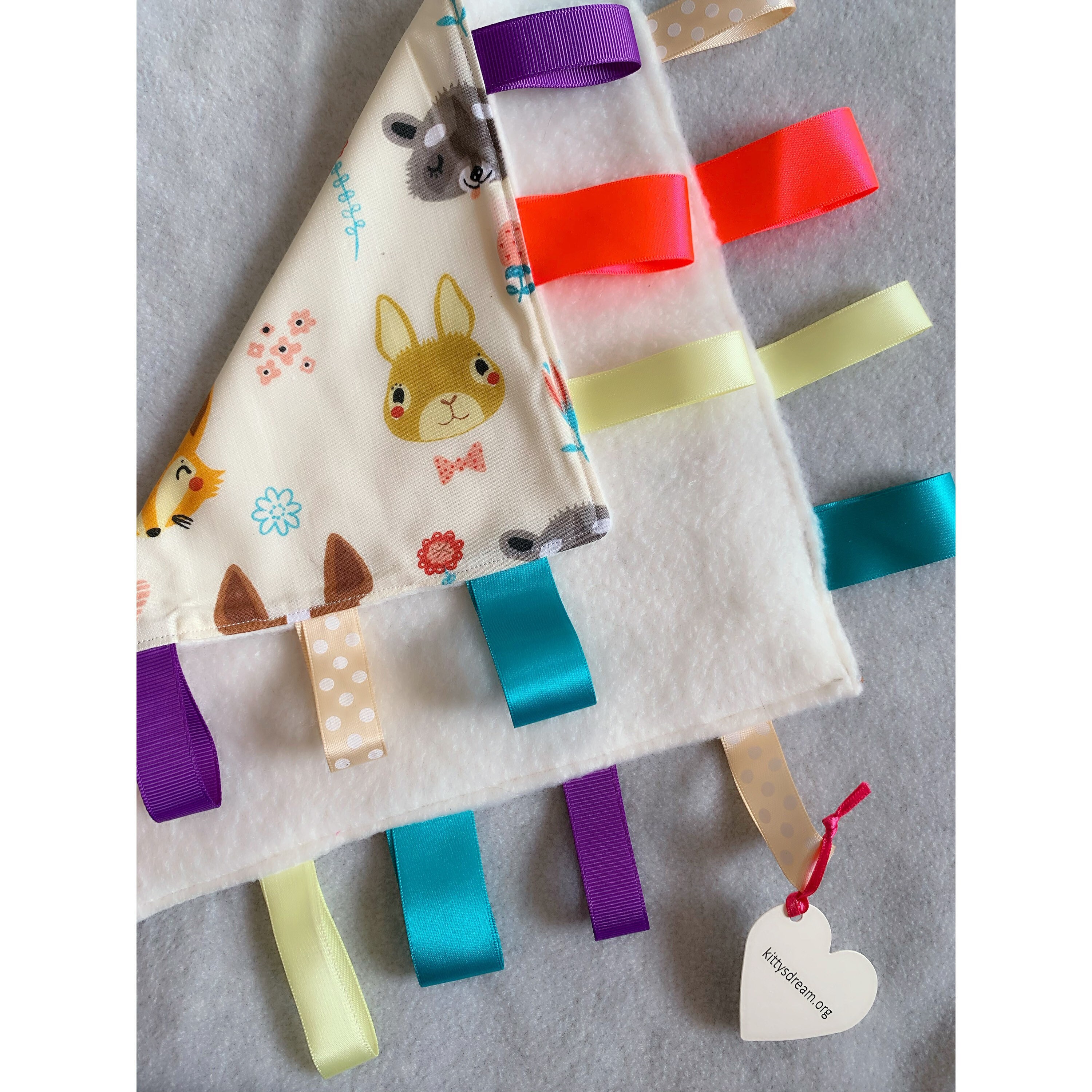 Multi Tag Baby Toddler Comforter Toy Gift Etsy.de