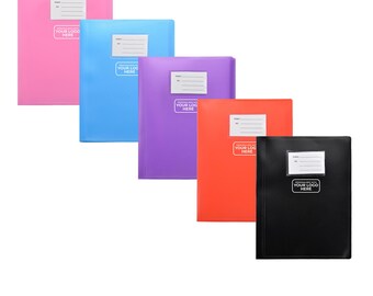 Arpan Personalised Custom Logo A4 Display Book, 104 Pockets, 208 Views, Presentation Portfolio Folder with Clear Sleeves for all use