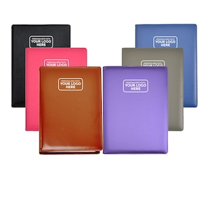 Personalised Custom Logo 48 Pockets 96 Sides A4 Presentation Folder, Document File Folder, Display Book, Conference Folder, Portfolio