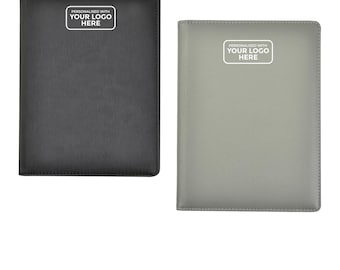 ARPAN Personalised Logo A5 Presentation Folder, 36 Pockets, 72 Sides, Portfolio Display Book with Plastic Sleeves.
