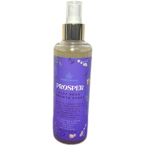 Aloe Vera Moisturising Hair Growth Mist Spray Leave in conditioner | Peppermint | soothe dry itchy hair scalp braids + beard detangler 250ml