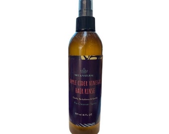 Apple Cider Vinegar ACV Hair Rinse Clarify Pre Treatment Cleanser Rosemary Tea Tree Peppermint Anti dandruff Anti Itch All Hair Types 250ml