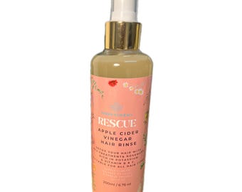 Apple Cider Vinegar ACV Hair Rinse Clarify Pre Treatment Cleanser Rosemary Tea Tree Peppermint Anti dandruff Anti Itch All Hair Types