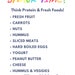 Snack Time Printable for Healthy Reminders - Etsy