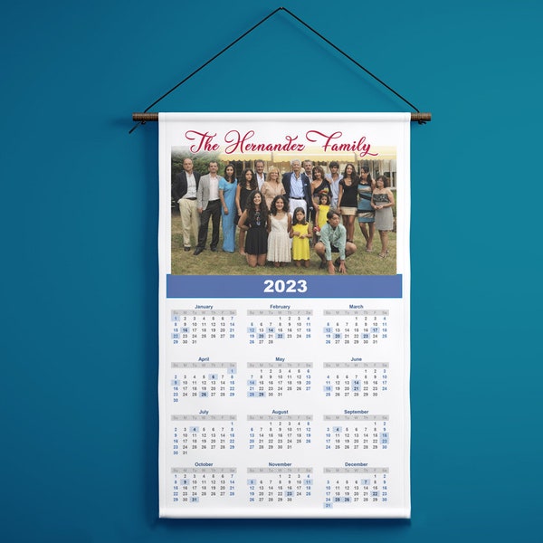 Linen Calendar 2024 Etsy