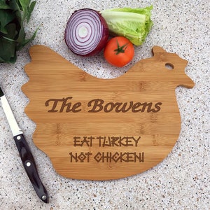 Hen Cutting Board 