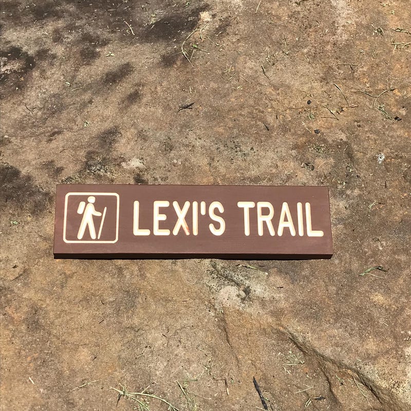 Hike Trail Signs - Etsy
