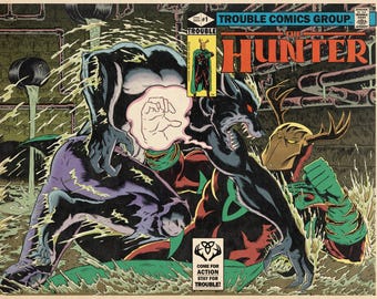The Hunter #1: Wraparound Cover
