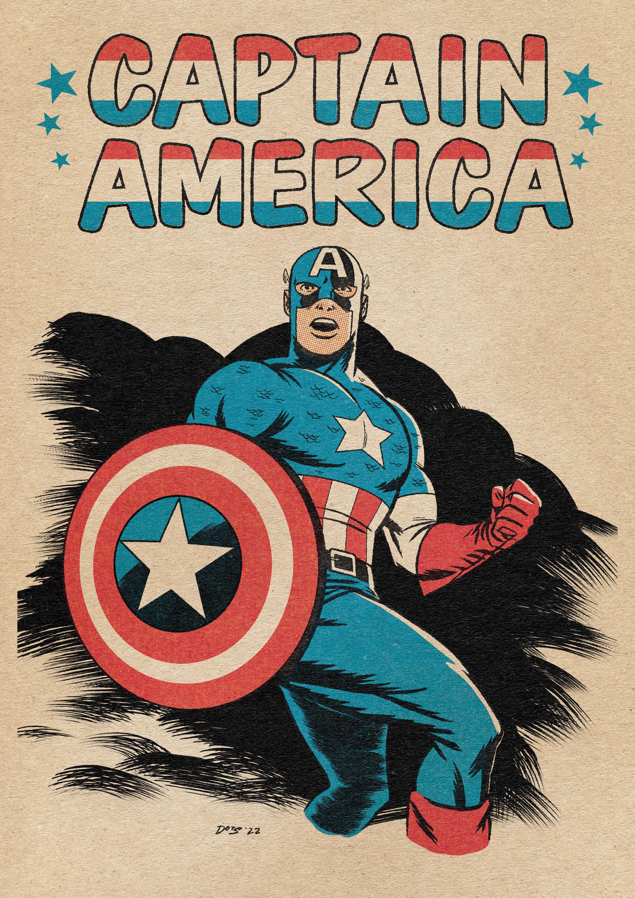 アメコミ ビンテージ Marvel Captain America Marvel Legends Vintage Series Captain