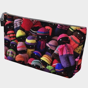 Dollies For Love, Stricktasche, Schminktasche, Kulturtasche, Geburtstagsgeschenk, Hobbytasche, Schminktasche, Medikamente, Schmucktasche
