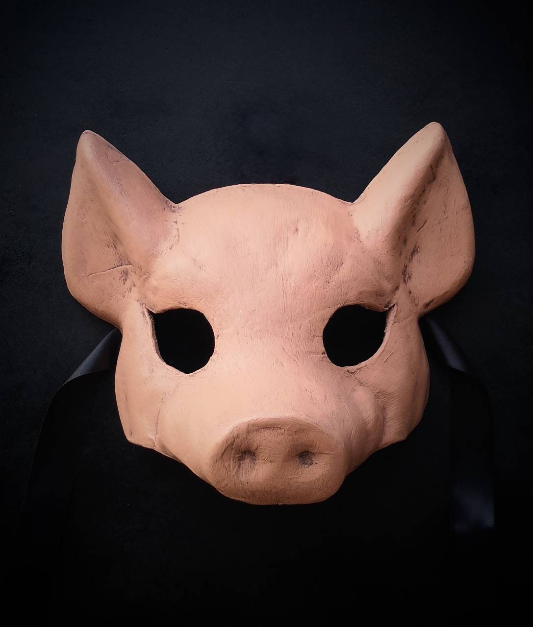 Mercurio Salida hacia almohada Pig Mask - Etsy