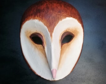 Barn Owl Mask