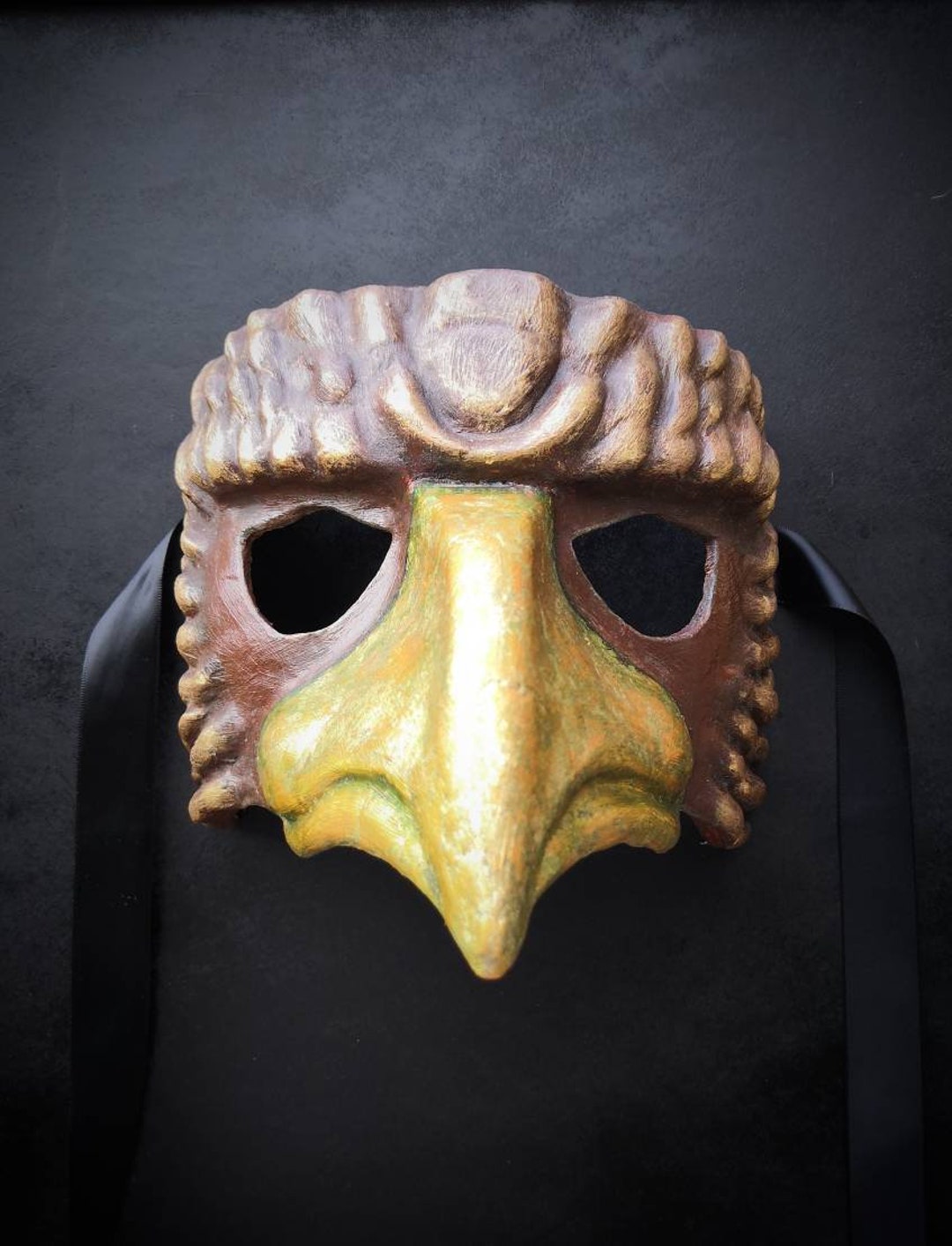 Máscara de Águila Máscara Veneciana de Mascarada - Etsy México