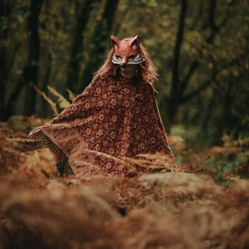 Fox Mask Etsy UK