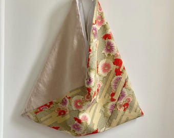 Bolso AZUMA de tela tradicional japonesa / bolso origami / bolso ecológico / bolso tote