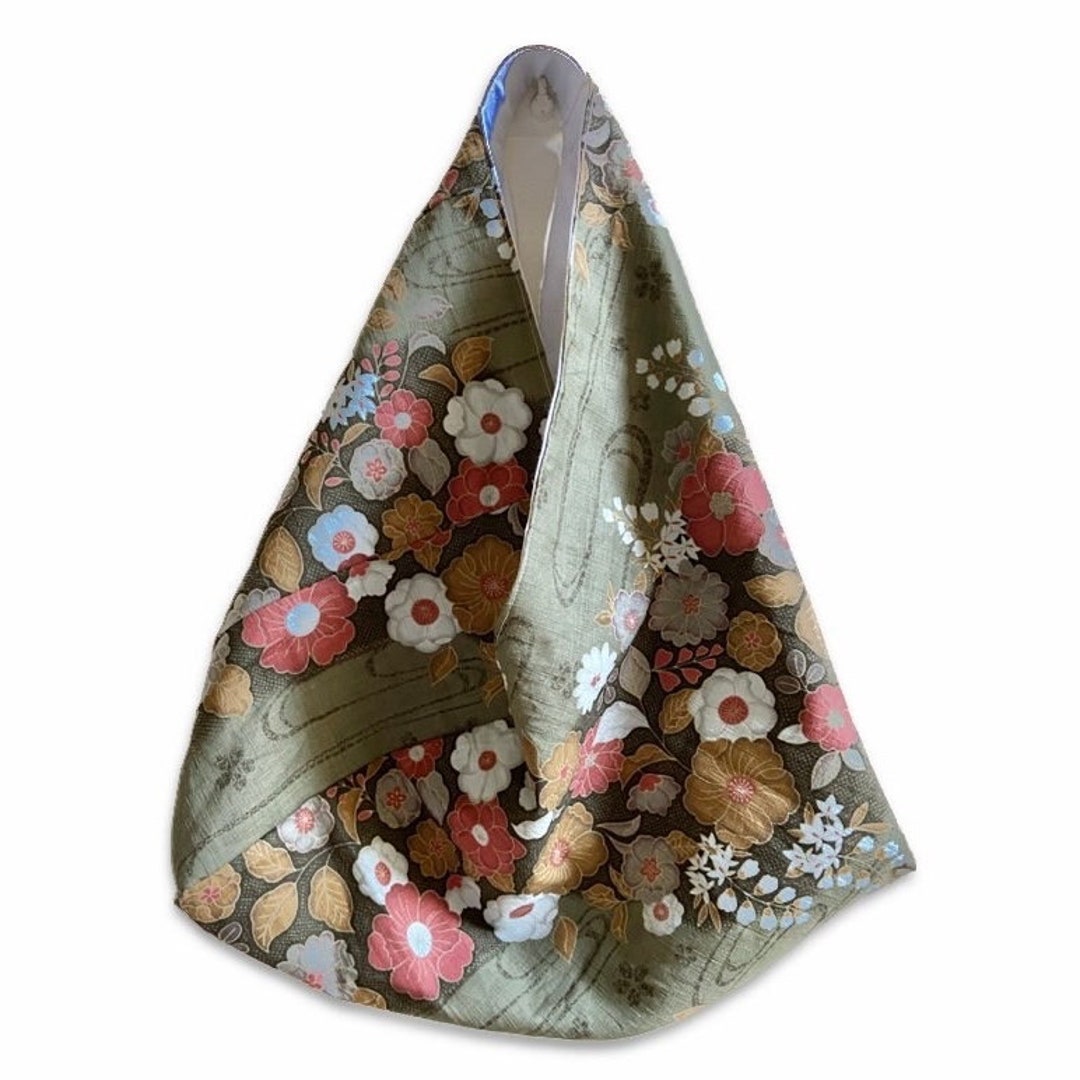 AZUMA Bag in Traditional Japanese Fabric / Origami Bag /eco Etsy