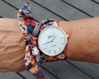 Orologio da donna con sciarpa e cinturino aggiuntivo Orologio