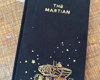 The Martian Hardcover Deluxe Edition, by Andy Weir |Rebind, Cloth bound, Rebound Books, Handmade|